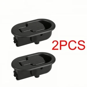 2PCS Universal Replacement Sofa Chair Recliner Pull Handle Release Lever Black - Picture 1 of 8