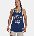 Under Armour Tank Tops Project Rock Bsr Blue Flag Tank Top Size Large Tanks
