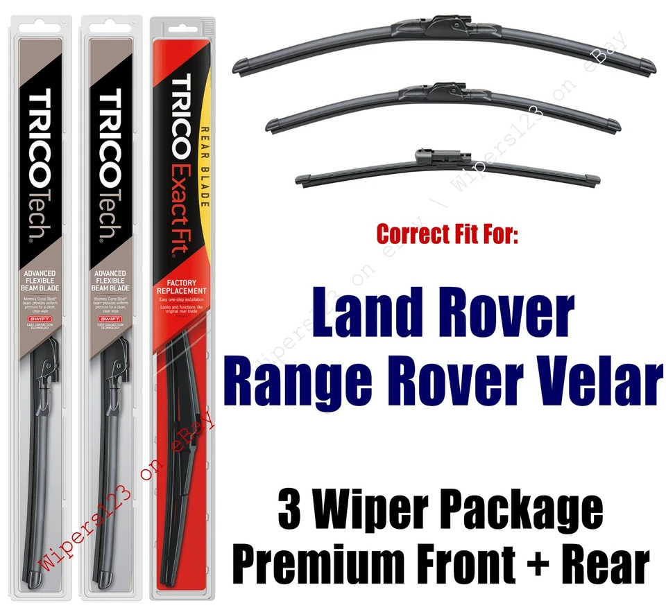 Limpiaparabrisas 3-Pk Premium para Land Rover Range Rover Velar 2018+ 19260/190/12-I Foto 1 de 1