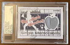 2014 Famous Fabrics Big Apple Baseball Yankees GU Memorabilia Jason Giambi /50