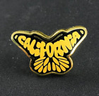 Life At Sea California Monarch Enamel Pin 1 1/4" Butterfly Yellow & Black NICE!