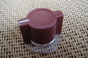Burgundy Marconi API Type Skirted Pedal Knob For Neve 1073 1080 1081 Effects New - Picture 1 of 4