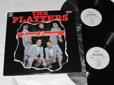 THE PLATTERS Special Memories 2-LP SET PolyTel Records Vinyl Canada NM/NM/VG - Image 1 of 4