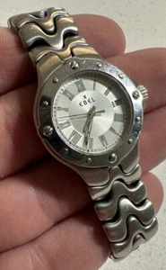 Vintage Ebel Sportwave 28mm Silver Dial Quartz Women’s Watch w/ Bracelet Working - Picture 1 of 8