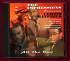 THE IMPRESSIONS featuring CURTIS MAYFIELD - ALL THE BEST (1994 17 trk CD album)