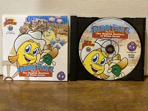 FREDDI FISH 4 THE HOGFISH RUSTLERS OF BRINY GULCH PC GAME! WIN 3.1/95/98/MAC! EX - Picture 1 of 7