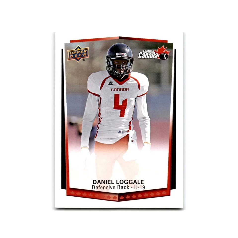 Daniel Loggale 2015 Upper Deck USA #138 Canada Football Card NM - Image 1 of 3
