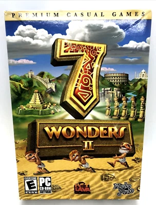 7 Wonders II 2 PC CD BRAND NEW Sealed. PC Game Free Shipping premium Casual Game - Image 1 of 4