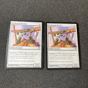 Arcbound Worker Magic The Gathering Mtg Artifact Darksteel Card 2 - Picture 1 of 4