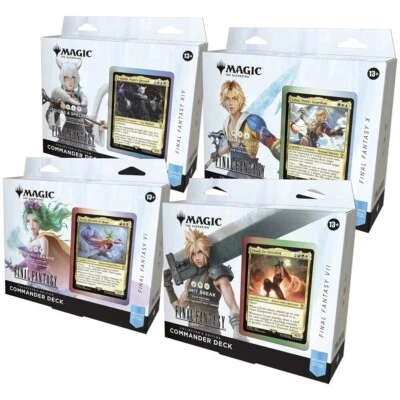 Magic The Gathering Final Fantasy Collector Commander Deck Bundle ENG DISPONIBIL - Immagine 1 di 4