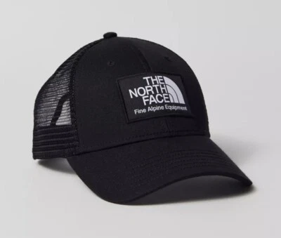 THE NORTH FACE Mudder Trucker Hat Cap TNF Black NF0A5FXAJK3 NEW - Image 1 of 4
