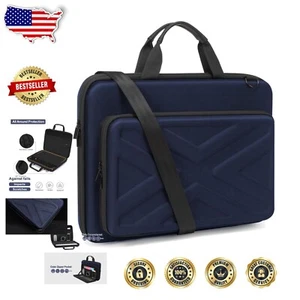 Durable Waterproof Laptop Case for 17-Inch Devices with Front Pocket Access - Picture 1 of 9