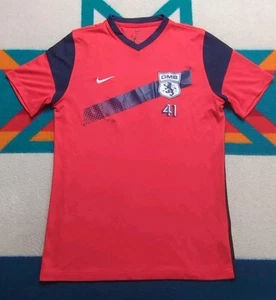 Dave Matthews Band Beauford Soccer Nike Dri Fit Jersey #41 DMB Tour Red Medium - Picture 1 of 7