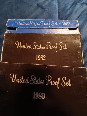 1980,1982,1983 United States Proof Sets - Image 1 of 4