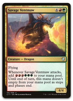 Savage Ventmaw #191 (NM) Commander 2017 C17 Magic MTG - Image 1 of 2