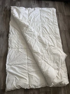 Pottery Barn Classic 550 FP White Down Duvet Insert - Picture 1 of 3