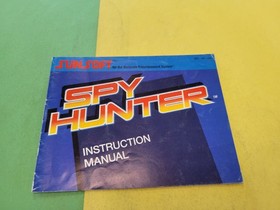 Spy Hunter NES Nintendo Instruction Manual Only 