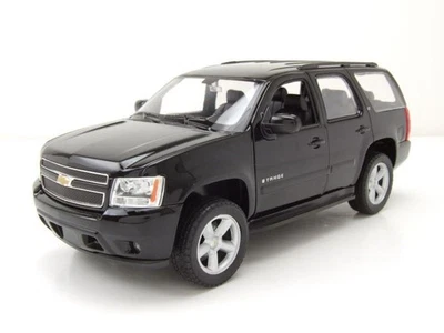 Chevrolet Tahoe 2008 Nero Modellino 1:24 Welly - Immagine 1 di 4