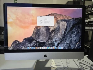 Apple iMac, Late 2014, 27in, i7, 32GB RAM, 250GB SSD, Radeon R9 - Picture 1 of 3