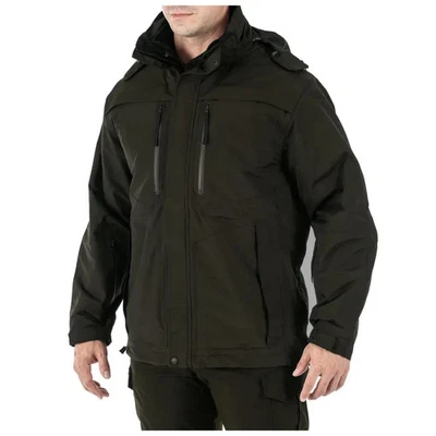 Chaqueta Parka Ligera Bristol 5.11 Tactical Para Hombre, 100% Nylon, Estilo 48152 Foto 1 de 4