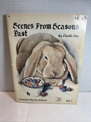 Scenes from Seasons Past Volume 7 by Claudia Nice Susan Scheewe Patterns Book - Image 1 of 4