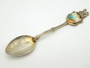 Sterling Silver Vancouver Canada Spoon Steamer Ship Princess Victoria Nautical - Picture 1 of 4