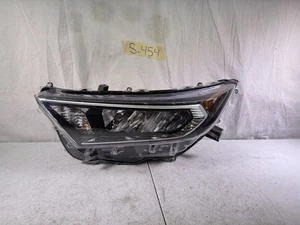 2019 2020 2021 TOYOTA RAV4 LEFT DRIVER SIDE LED HEADLIGHT OEM LAMP CHROME BEZEL - Picture 1 of 24