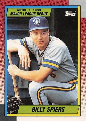 1990 Topps Major League Debut 1989 #121 Billy Spiers - Image 1 of 2