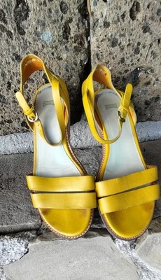 CAMPER Sandali donna  taglia EU 37 UK 4  usati colore giallo originali - Imagen 1 de 4