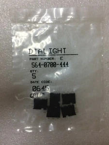 564-0700-444 DIALIGHT LED 3HI 3MM YEL/GRN BICLR PC MNT 10 PIEZAS - Imagen 1 de 2