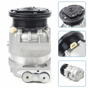 AC Compressor & Clutch For 2002-2003 Chevrolet Impala & 1997-2005 Buick Century - Foto 1 di 11
