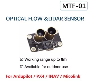 Sensor óptico de flujo y lidar MTF-01 1 PIEZA para Ardupilot / PX4 / INAV / Micolink - Imagen 1 de 5
