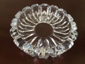 Cenicero de cristal pesado vintage - Imagen 1 de 1