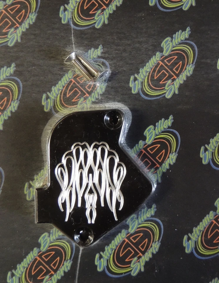 YAMAHA RAPTOR 50 80 90 SUZUKI QUADSPORT ПЫЛАЮЩЕЕ ПЛАМЯ ЧЕРНЫЙ ЗАГОТОВКА ДРОССЕЛЬНАЯ ЗАСЛОНКА КРЫШКА - Изображение 1 из 1