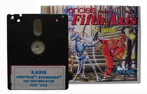 amstrad CPC Spiel Amstrad Spiel 5. ACHSE Amstrad DIE FÜNFTE ACHSE Spiel DISK GETESTET - Bild 1 von 13