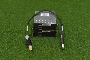 Lot of 2x CISCO C2960X-STACK Stacking Module 2960X w/ CAB-STK-E-0.5M Stack Cable - Foto 1 di 2