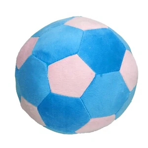plush Socer Ball-blue-Soft/Safe/Silent/Skillful Toy Little Galileo (7in-18cm) - Picture 1 of 2