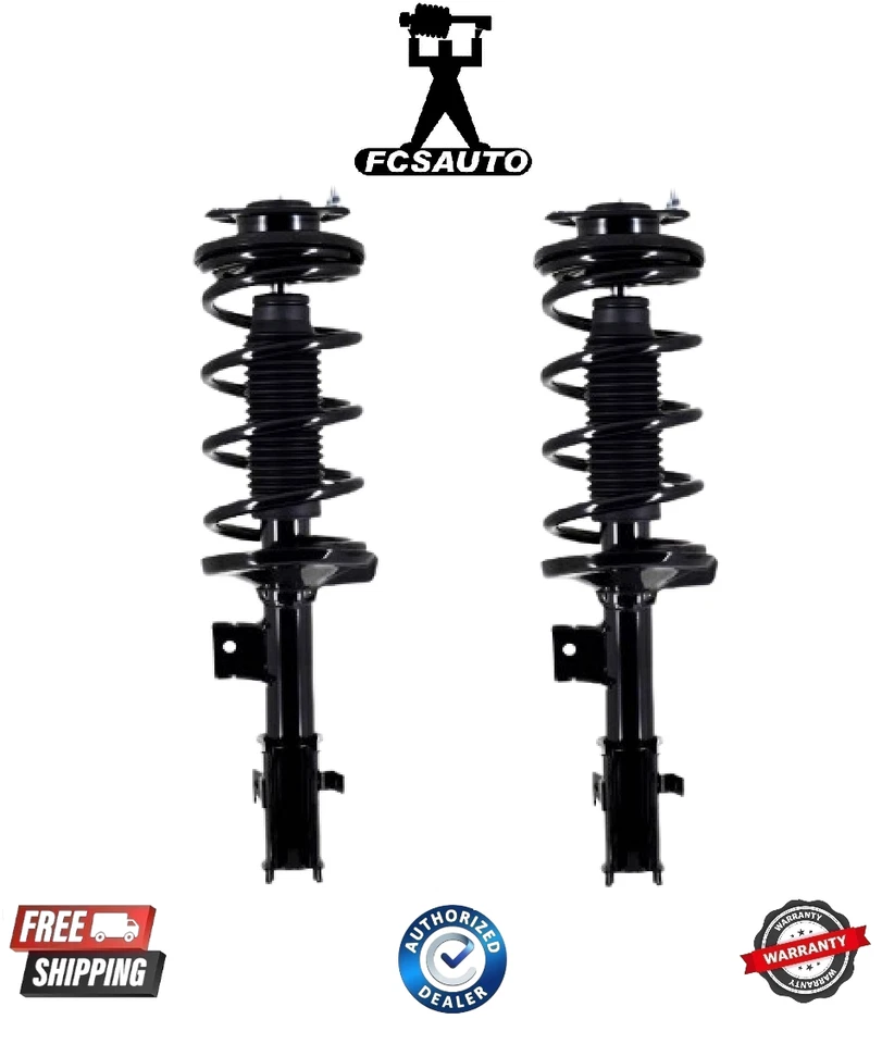 Apoio de suspensão dianteiro L/R e mola helicoidal FCS para 06-13 Suzuki Grand Vitara 4WD - Imagem 1 de 1