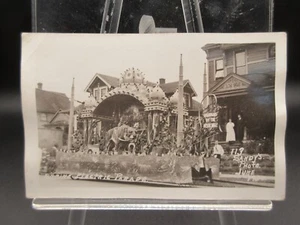 June  1920 SHRINE ELECTRIC PARADE  RPPC Photo POSTCARD Guardians of the JUNGLE - Picture 1 of 2