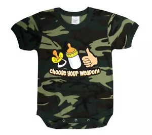 12-18 mesi SCEGLI LA TUA ARMA neonato bambino pezzo unico doccia regalo Rothco 67077 - Foto 1 di 1