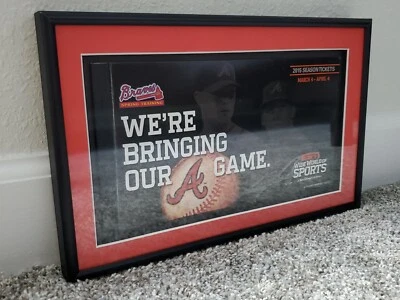 Craig Kimbrel Autograph Atlanta Braves Spring Training 2015 Season Tickets Cover - Image 1 of 4