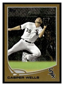 Casper Wells 2013 Topps Update US247  SN2013  Gold