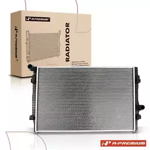 New Radiator w/o Oil Cooler for Audi A3 Q3 S3 Volkswagen Golf Jetta Tiguan GTI - Picture 1 of 9
