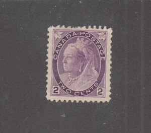 CANADÁ # 76 VF-MH 2 quilates NÚMERO EDICIÓN GATO VALOR $75 (ZZ88) - Imagen 1 de 1