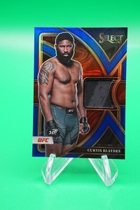 2023 Select UFC Selective Swatches Blue Prizms /49 #13 Curtis Blaydes CDW