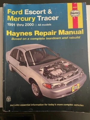 car repair manuals, ford escort, mercury tracer, car repairs, car maintenance - Image 1 of 4