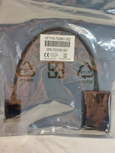 SEALED Genuine HP DisplayPort to VGA Adapter - HP P/N: 752661-002 SPN:753745-001 - Picture 1 of 5