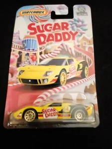 2024 Matchbox Candy Series 2/6 SUGAR DADDY - FORD GT 40 Yellow New Near Mint - Picture 1 of 2