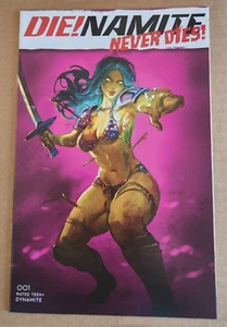 2022 DIE!NAMITE NEVER DIES #1 CVR S LEIRIX LI FOC ULTRAVIOLET UNREAD NM - Picture 1 of 2