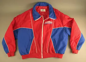 Vintage Team Budweiser Racing Jacket 70s 80s Quilted Insulated Size XL USA MADE - Picture 1 of 12